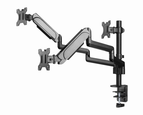 Gembird MA-DA3-01 Regulowane biurkowe ramię na 3 monitory, 17"-27", do 7 kg Gembird MA-DA3-01 Regulowane biurkowe ramię na 3 monitory, 17"-27", do 7 kg