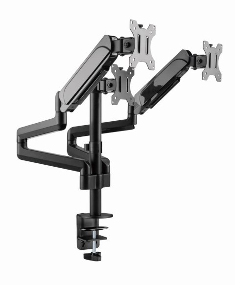 Gembird MA-DA3-01 Regulowane biurkowe ramię na 3 monitory, 17"-27", do 7 kg Gembird MA-DA3-01 Regulowane biurkowe ramię na 3 monitory, 17"-27", do 7 kg