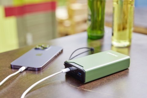 Intenso 7332057 bank mocy Litowo-polimerowy (LiPo) 20000 mAh Zielony Intenso 7332057 bank mocy Litowo-polimerowy (LiPo) 20000 mAh Zielony