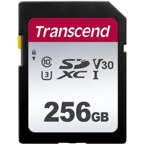 Transcend SDHC 300S 256GB SDXC NAND Klasa 10 Transcend SDHC 300S 256GB SDXC NAND Klasa 10