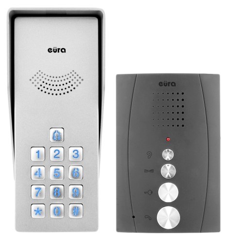 Domofon EURA ADP-38A3 ENTRA grafit Domofon EURA ADP-38A3 ENTRA grafit