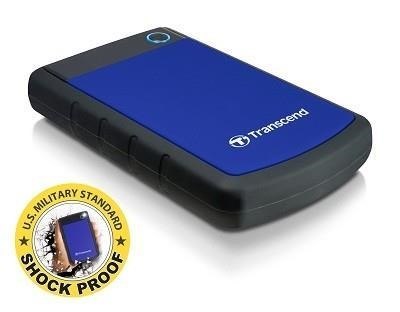 Dysk twardy USB3 1TB EXT. 2.5" TS1TSJ25H3B TRANSCEND Dysk twardy USB3 1TB EXT. 2.5" TS1TSJ25H3B TRANSCEND