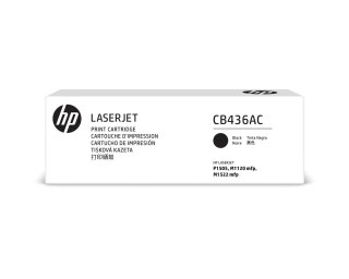 HP LaserJet CB436A Black Print Cartridge Contract Oryginalny Czarny 1 szt.