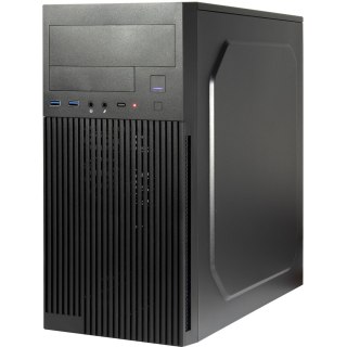 Inter-Tech IT-6521 Straight Micro Tower Czarny
