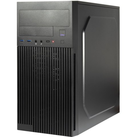 Inter-Tech IT-6521 Straight Micro Tower Czarny Inter-Tech IT-6521 Straight Micro Tower Czarny