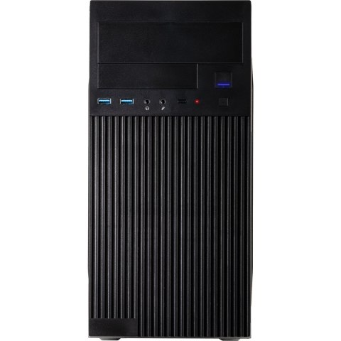 Inter-Tech IT-6521 Straight Micro Tower Czarny Inter-Tech IT-6521 Straight Micro Tower Czarny