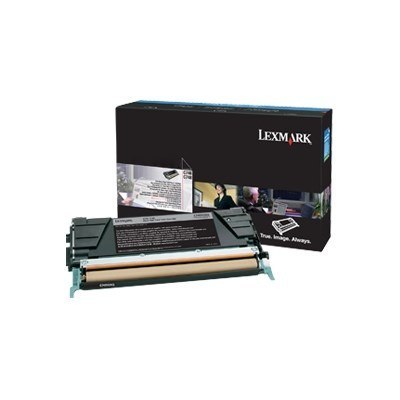 Toner marki Lexmark w kolorze czarnym Toner marki Lexmark w kolorze czarnym