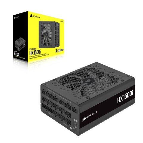 Zasilacz ATX Corsair HX1500i 1500W 80 Plus Platinum 24-pin ATX ATX Black Zasilacz ATX Corsair HX1500i 1500W 80 Plus Platinum 24-pin ATX ATX Black