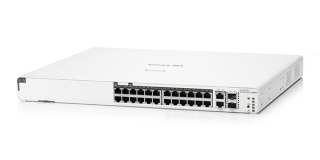 Aruba Instant On 1960 24G 20p Class4 4p Class6 PoE 2XGT 2SFP+ 370W Zarządzany L2+ Gigabit Ethernet (10/100/1000) Obsługa PoE 1U 
