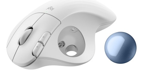 ERGO M575S WRLS TRACKBALL/OFFWHITE+BLUE BALL - EMEA28-935