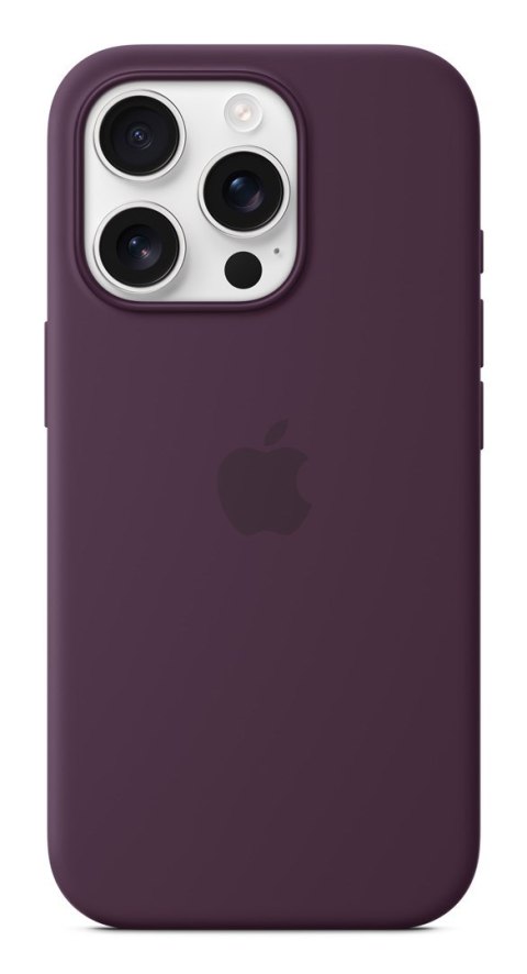 Etui Apple z MagSafe | Jabłko | iPhone'a 16 Pro | Silikon | Śliwka Etui Apple z MagSafe | Jabłko | iPhone'a 16 Pro | Silikon | Śliwka