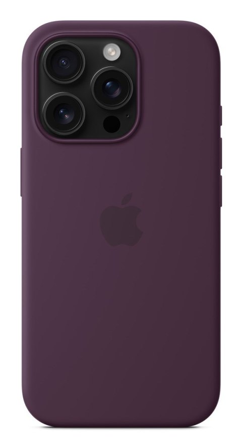 Etui Apple z MagSafe | Jabłko | iPhone'a 16 Pro | Silikon | Śliwka Etui Apple z MagSafe | Jabłko | iPhone'a 16 Pro | Silikon | Śliwka