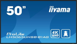 Iiyama ProLite LH5065UHSB-B1AG - Przekątna 50" - Płaski ekran - 125.7 cm