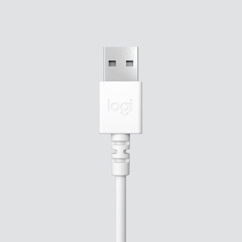 Logitech H390 Zestaw słuchawkowy Przewodowa Opaska na głowę Biuro/centrum telefoniczne USB Typu-A Biały Logitech H390 Zestaw słuchawkowy Przewodowa Opaska na głowę Biuro/centrum telefoniczne USB Typu-A Biały