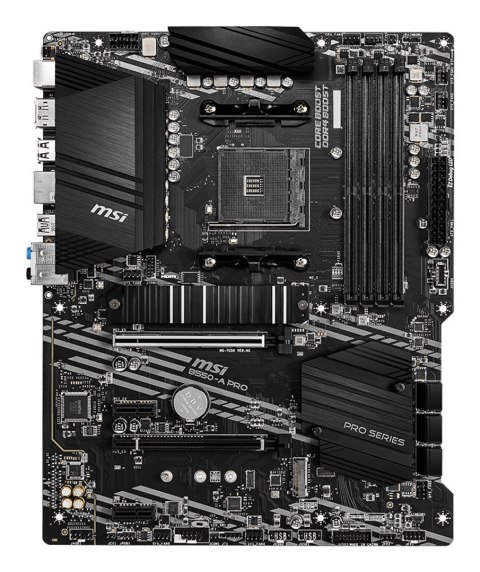 MSI B550-A PRO płyta główna AMD B550 Socket AM4 ATX MSI B550-A PRO płyta główna AMD B550 Socket AM4 ATX