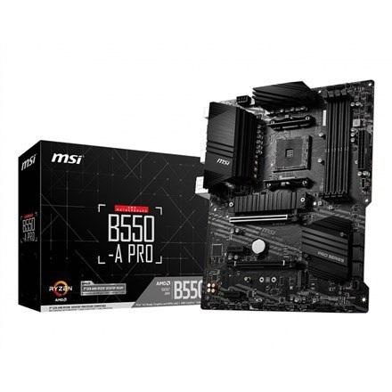 MSI B550-A PRO płyta główna AMD B550 Socket AM4 ATX MSI B550-A PRO płyta główna AMD B550 Socket AM4 ATX