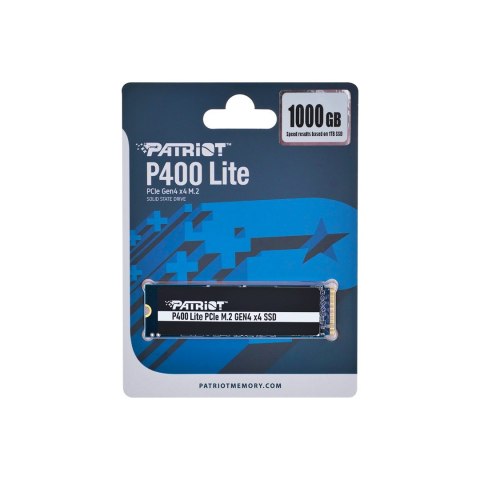 Patriot Memory P400 Lite 1 TB M.2 PCI Express 4.0 NVMe Patriot Memory P400 Lite 1 TB M.2 PCI Express 4.0 NVMe