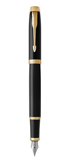Pióro wieczne PARKER Füller IM Lacquer Juodas M Blau