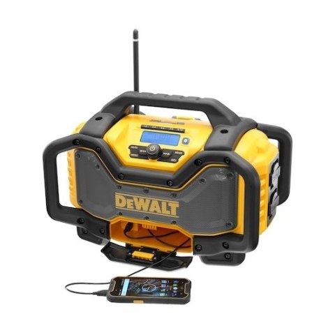 Przenośne radio DeWalt DCR027-QW (żółty) Przenośne radio DeWalt DCR027-QW (żółty)