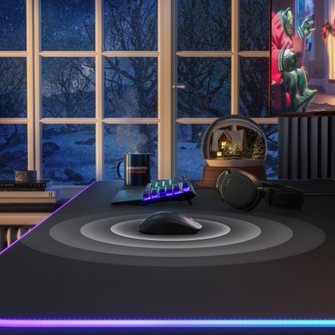 Seria SteelSeries | Mysz do gier | Rywal 3 bezprzewodowy | Optyczny | Mysz do gier | Czarny | Tak Seria SteelSeries | Mysz do gier | Rywal 3 bezprzewodowy | Optyczny | Mysz do gier | Czarny | Tak