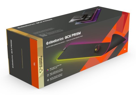 Steelseries QcK Prism Cloth XL Podkładka dla graczy Czarny Steelseries QcK Prism Cloth XL Podkładka dla graczy Czarny
