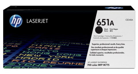 TONER CARTRIDGE 651A BLACK/. TONER CARTRIDGE 651A BLACK/.