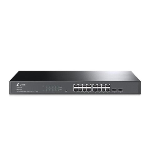 TP-Link Omada SG2218 łącza sieciowe Zarządzany L2/L2+ Gigabit Ethernet (10/100/1000) 1U Czarny