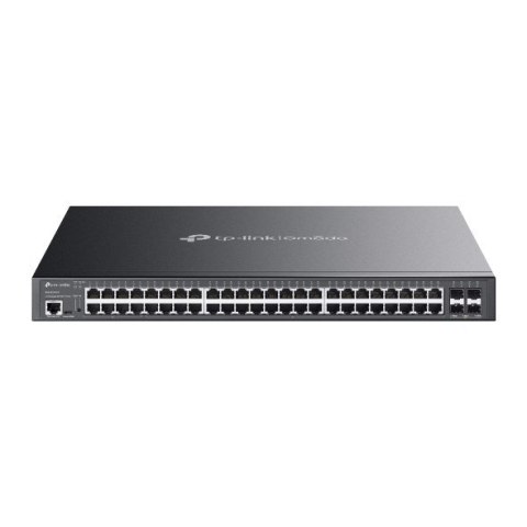TP-Link Omada SG3452XMPP łącza sieciowe Zarządzany L2+ Gigabit Ethernet (10/100/1000) Obsługa PoE 1U Czarny TP-Link Omada SG3452XMPP łącza sieciowe Zarządzany L2+ Gigabit Ethernet (10/100/1000) Obsługa PoE 1U Czarny