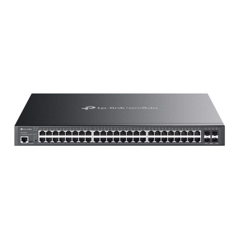 TP-Link Omada SG3452XMPP łącza sieciowe Zarządzany L2+ Gigabit Ethernet (10/100/1000) Obsługa PoE 1U Czarny TP-Link Omada SG3452XMPP łącza sieciowe Zarządzany L2+ Gigabit Ethernet (10/100/1000) Obsługa PoE 1U Czarny