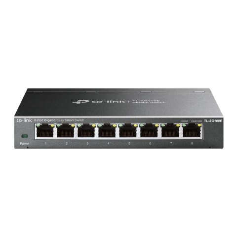 TP-Link TL-SG108E Zarządzany L2 Gigabit Ethernet (10/100/1000) Czarny TP-Link TL-SG108E Zarządzany L2 Gigabit Ethernet (10/100/1000) Czarny