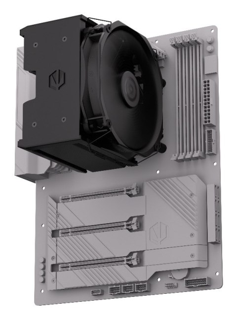 Chłodzenie CPU Endorfy Fortis 5 Black Black Chłodzenie CPU Endorfy Fortis 5 Black Black
