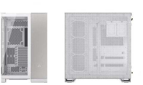 Corsair 6500X Tempered Glass Mid-Tower White/Gray Corsair 6500X Tempered Glass Mid-Tower White/Gray