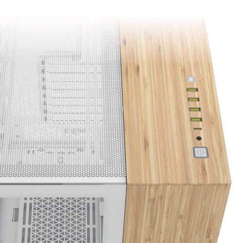 Corsair 6500X Tempered Glass Mid-Tower White/Wood Corsair 6500X Tempered Glass Mid-Tower White/Wood