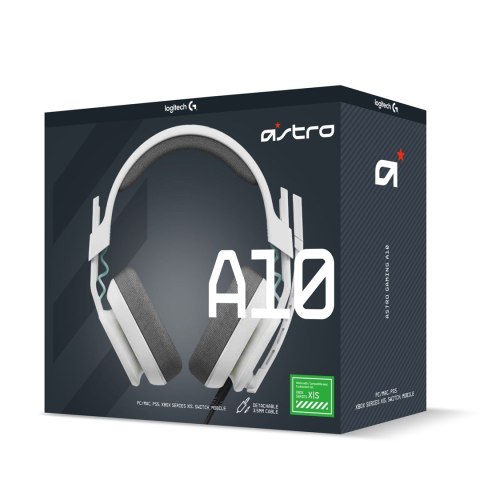 Zestaw słuchawkowy Logitech A10 Geaming - BIAŁY - XBOX Zestaw słuchawkowy Logitech A10 Geaming - BIAŁY - XBOX