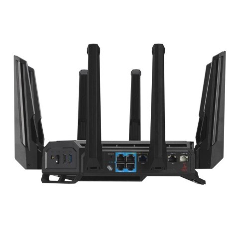 ASUS ROG Rapture GT-BE98 router bezprzewodowy 10 Gigabit Ethernet Quad-band (2.4 GHz / 5 GHz-1 / 5 GHz-2 / 6 GHz) Czarny ASUS ROG Rapture GT-BE98 router bezprzewodowy 10 Gigabit Ethernet Quad-band (2.4 GHz / 5 GHz-1 / 5 GHz-2 / 6 GHz) Czarny