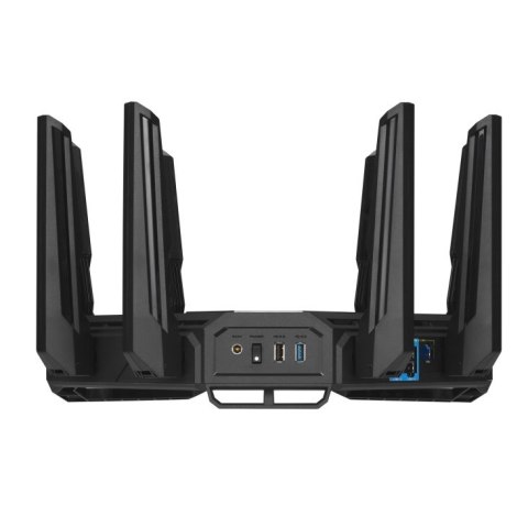 ASUS ROG Rapture GT-BE98 router bezprzewodowy 10 Gigabit Ethernet Quad-band (2.4 GHz / 5 GHz-1 / 5 GHz-2 / 6 GHz) Czarny ASUS ROG Rapture GT-BE98 router bezprzewodowy 10 Gigabit Ethernet Quad-band (2.4 GHz / 5 GHz-1 / 5 GHz-2 / 6 GHz) Czarny