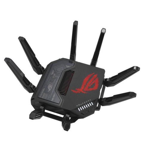 ASUS ROG Rapture GT-BE98 router bezprzewodowy 10 Gigabit Ethernet Quad-band (2.4 GHz / 5 GHz-1 / 5 GHz-2 / 6 GHz) Czarny ASUS ROG Rapture GT-BE98 router bezprzewodowy 10 Gigabit Ethernet Quad-band (2.4 GHz / 5 GHz-1 / 5 GHz-2 / 6 GHz) Czarny