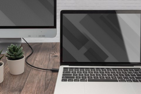 Kabel USB C/HDMI M/M czarny 5m USB 3.1 SuperSpeed+ 4K 60Hz Kabel USB C/HDMI M/M czarny 5m USB 3.1 SuperSpeed+ 4K 60Hz