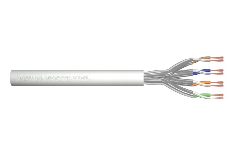 Kabel typu linka DIGITUS DK-1623-A-P-305 kat.6A, U/FTP, AWG 27/7,LSOH, 305m, szary, karton