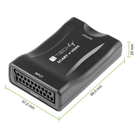 Konwerter AV Euro SCART do HDMI 720p/1080p Techly Konwerter AV Euro SCART do HDMI 720p/1080p Techly