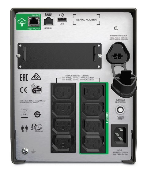 APC Smart-UPS 1500VA LCD 230V APC Smart-UPS 1500VA LCD 230V