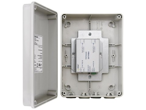 EXTENDER POE W OBUDOWIE HERMETYCZNEJ DO 2 KAMER IP Pulsar EXT-POE4H 48V EXTENDER POE W OBUDOWIE HERMETYCZNEJ DO 2 KAMER IP Pulsar EXT-POE4H 48V