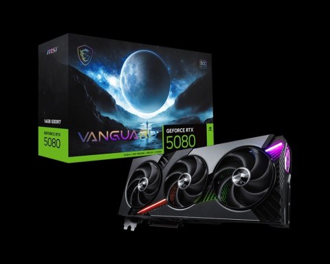Karta graficzna MSI RTX 5080 16G VANGUARD SOC Karta graficzna MSI RTX 5080 16G VANGUARD SOC