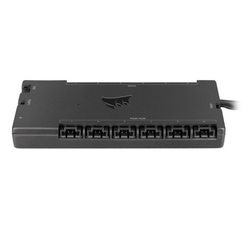 Kontroler Corsair iCUE Commander Core XT regulator RGB, prędkości wentylatora 6kan. Czarny Kontroler Corsair iCUE Commander Core XT regulator RGB, prędkości wentylatora 6kan. Czarny