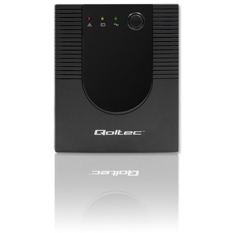 QOLTEC ZASILACZ AWARYJNY UPS LINE INTERACTIVE MONOLITH | 1200VA | 720W QOLTEC ZASILACZ AWARYJNY UPS LINE INTERACTIVE MONOLITH | 1200VA | 720W