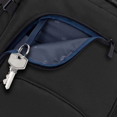 RIVACASE PLECAK PODRÓŻNY NA LAPTOP 17,3" TEGEL, CZARNY, 23L, MATERIAŁ WODOODPORNY, KIESZENIE NA UBRANIA, TABLET, SMARTFON RIVACASE PLECAK PODRÓŻNY NA LAPTOP 17,3" TEGEL, CZARNY, 23L, MATERIAŁ WODOODPORNY, KIESZENIE NA UBRANIA, TABLET, SMARTFON