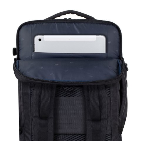 RIVACASE PLECAK PODRÓŻNY NA LAPTOP 17,3" TEGEL, CZARNY, 23L, MATERIAŁ WODOODPORNY, KIESZENIE NA UBRANIA, TABLET, SMARTFON RIVACASE PLECAK PODRÓŻNY NA LAPTOP 17,3" TEGEL, CZARNY, 23L, MATERIAŁ WODOODPORNY, KIESZENIE NA UBRANIA, TABLET, SMARTFON