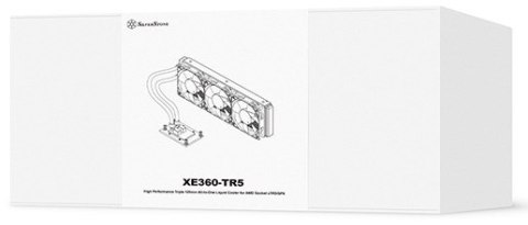 Silverstone SST-XE360-TR5 Komplett-Wasserkühlung AMD Sockel sTR5 / SP6 - 360mm, schwarz Silverstone SST-XE360-TR5 Komplett-Wasserkühlung AMD Sockel sTR5 / SP6 - 360mm, schwarz