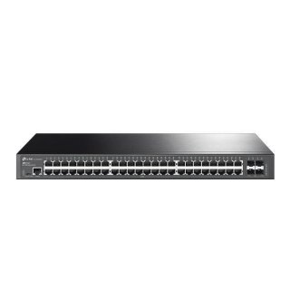 TP-Link Omada SG3452X łącza sieciowe Zarządzany L2+ Gigabit Ethernet (10/100/1000) 1U Czarny