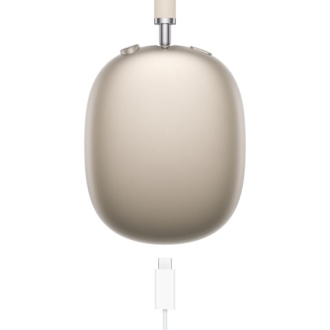 Apple AirPods Max Zestaw słuchawkowy Bezprzewodowy Opaska na głowę Połączenia/muzyka USB Type-C Bluetooth Fioletowy